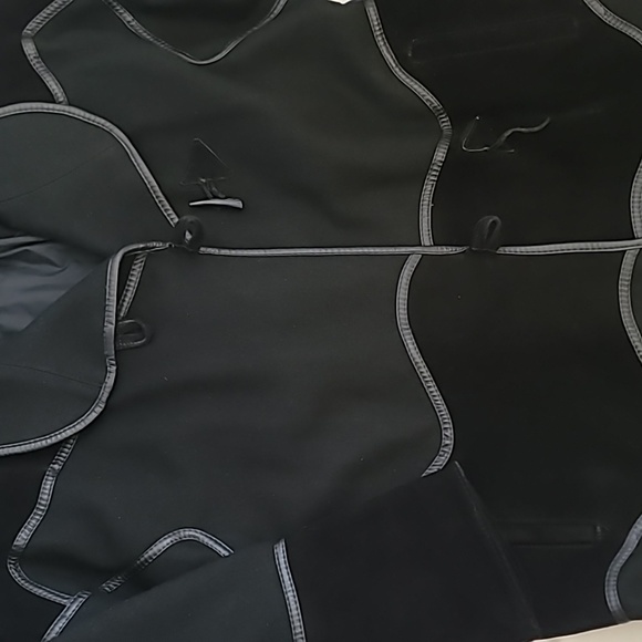 100% VTG Genuine leather, suede & Soft Wool Coat - Picture 4 of 6